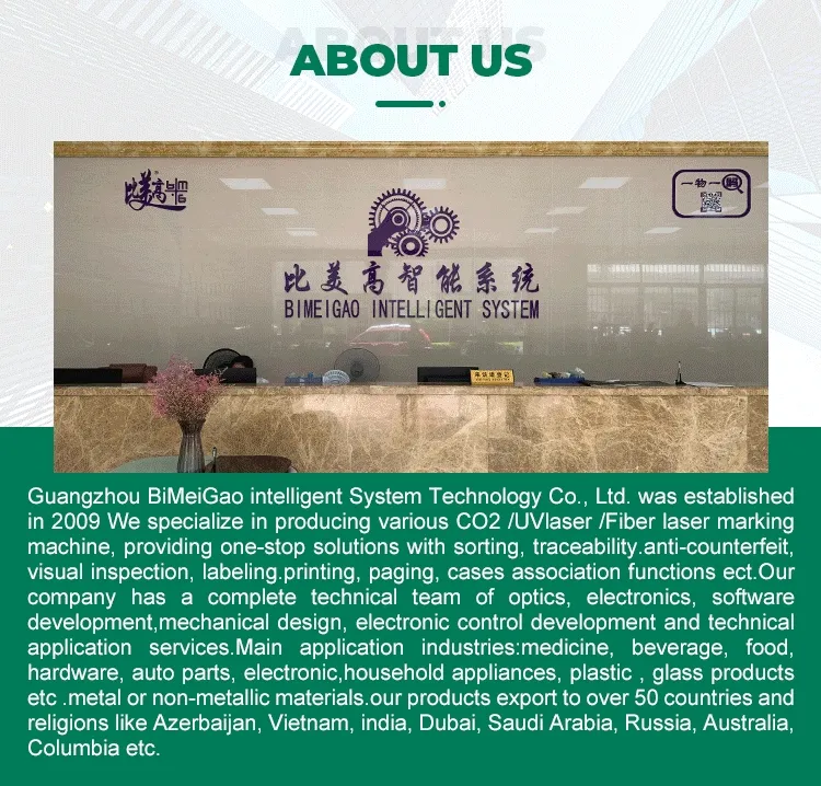 Automatic Bottle Cap Inner & Outer Dual Code Laser Marking System for Traceability