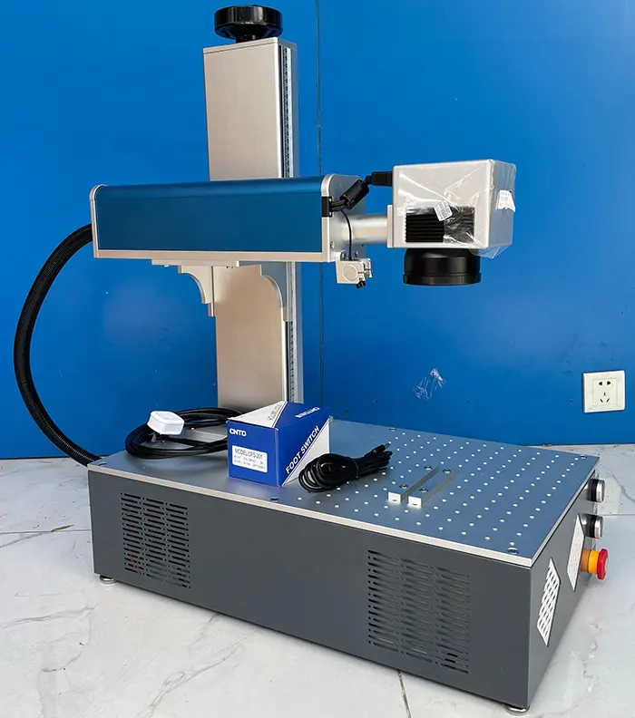 Juncut 3D Laser Marking Machines for Engraving Metal Steel Nameplate Logo Jewelry Gold Silver Etc.
