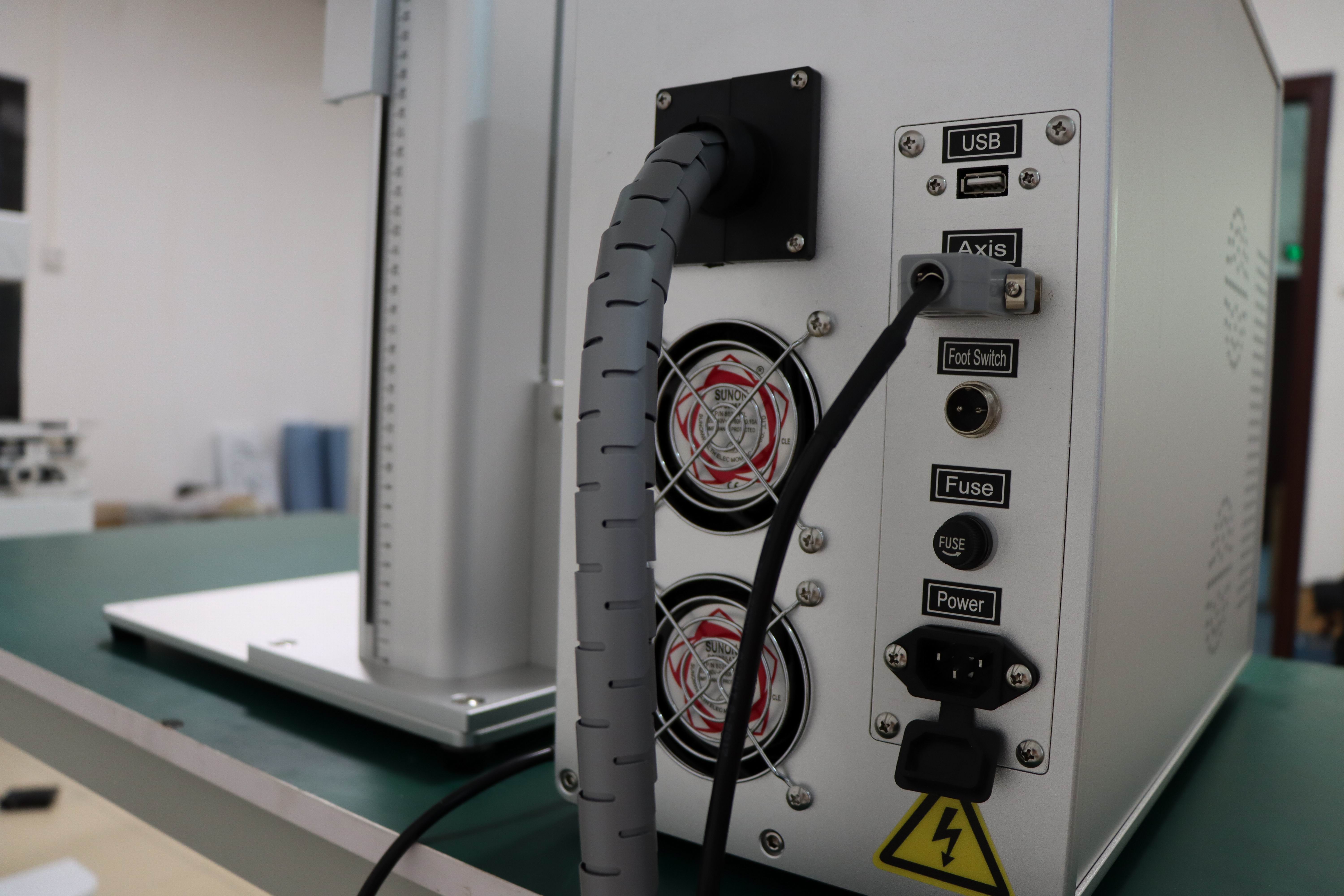 Backside Wire Connection