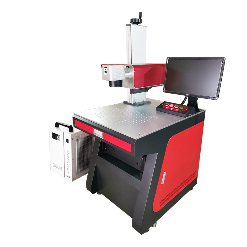 Cabinet type UV marking machine
