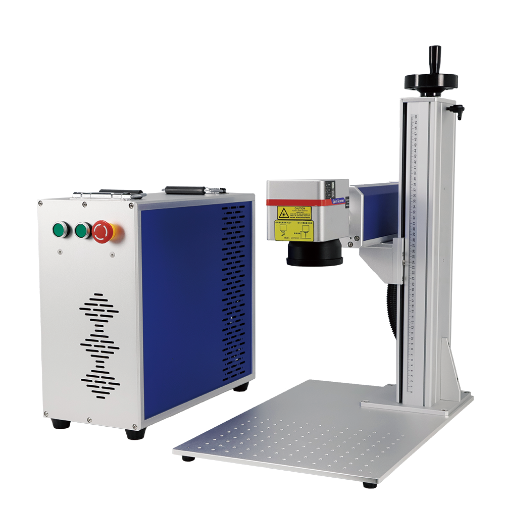 Factory Price 20W 30W Fiber Laser Marking Machine AI Portable Bench-Top Compact Design Easy Operation Gold Silver Jewelry