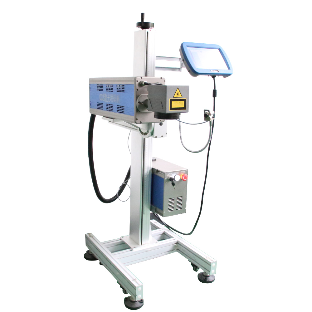 2023 PE HDPE PPR PVC PIPE Cable Printer 20w 30w 50w Fiber Co2 UV Online Flying Laser Engraving Printing Marking Machine Price