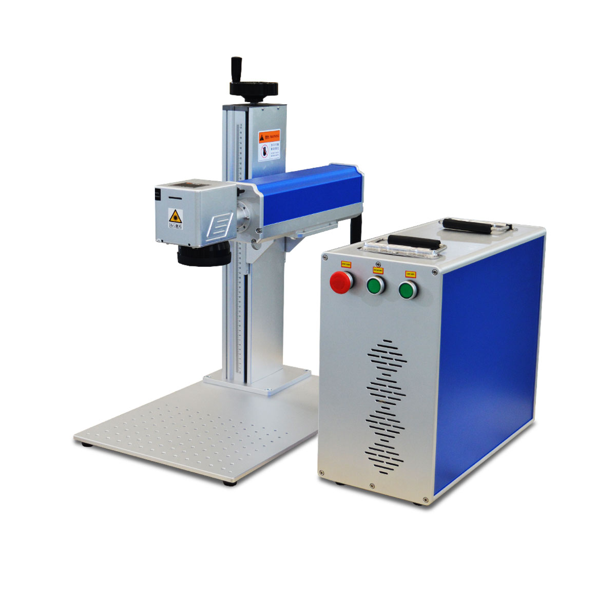 ActionLasers Portable Desktop Metal Fiber Laser Engraving Machine 20w 30w 50w 100w Aluminum Metal Fiber Laser Marking Machine