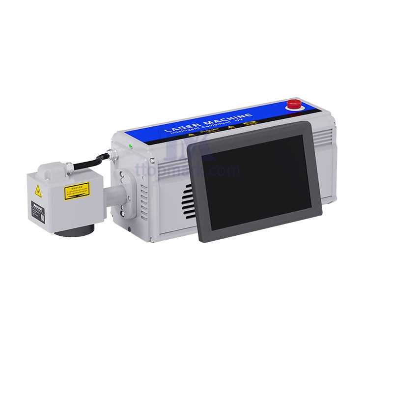 Good Quality Flying CO2 Marking Coding Machine Laser Machine CRD Laser Source Used in PVC PE Pipe Cable Metal