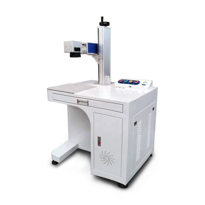 Industrial-Grade Fiber Laser Marking Machine for High-Speed Precision Engraving on Metals Plastics and Composites