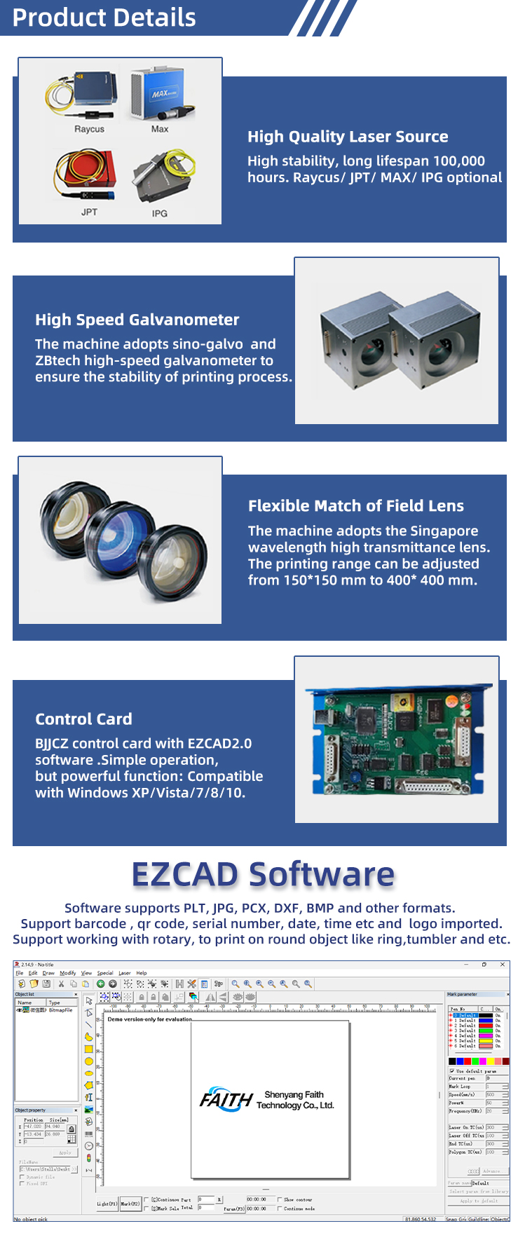 2025 New Arrival Fiber/uv/co2 Laser Marking Machine on Metal 3d Photo Crystal Laser Engraving Machine for Rings