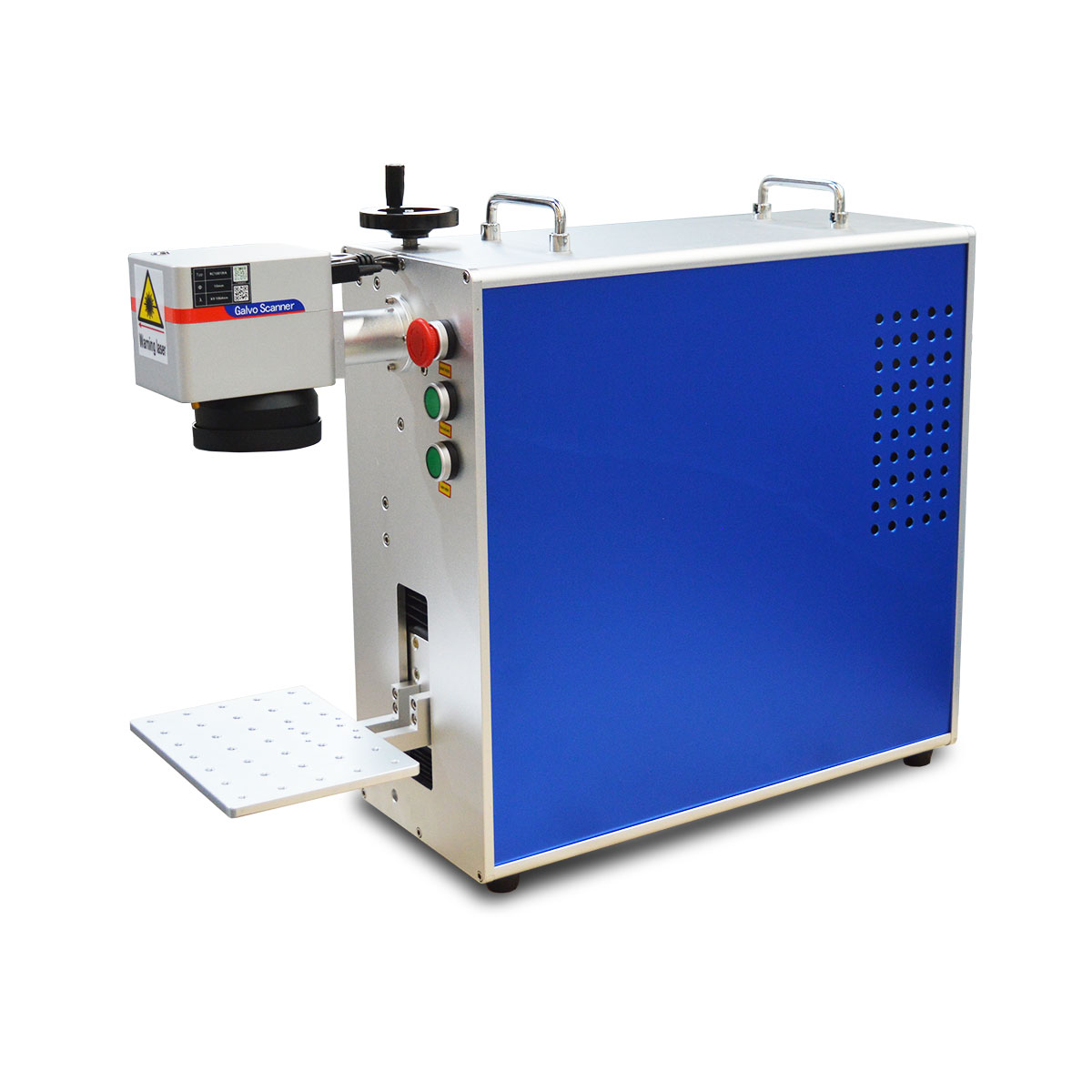 New 20w 30w 50w Fiber Laser Marking Machine Plastic Portable Automatic AI/PLT Nameplate Sign Serial Vin Numberplate 3-Year