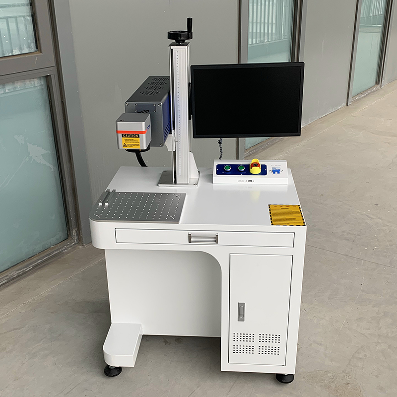 Co2 Laser Engraving Machine Galvo CO2 Laser Marking Machine For Wood Leather Ceramics Acrylic Rubber