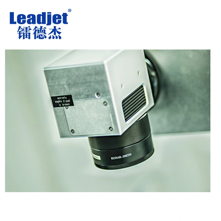 Leadjet Online Fiber Laser Marking Printer PVC /HDPE Plastic Pipe Tube Batch Number Coding Machine