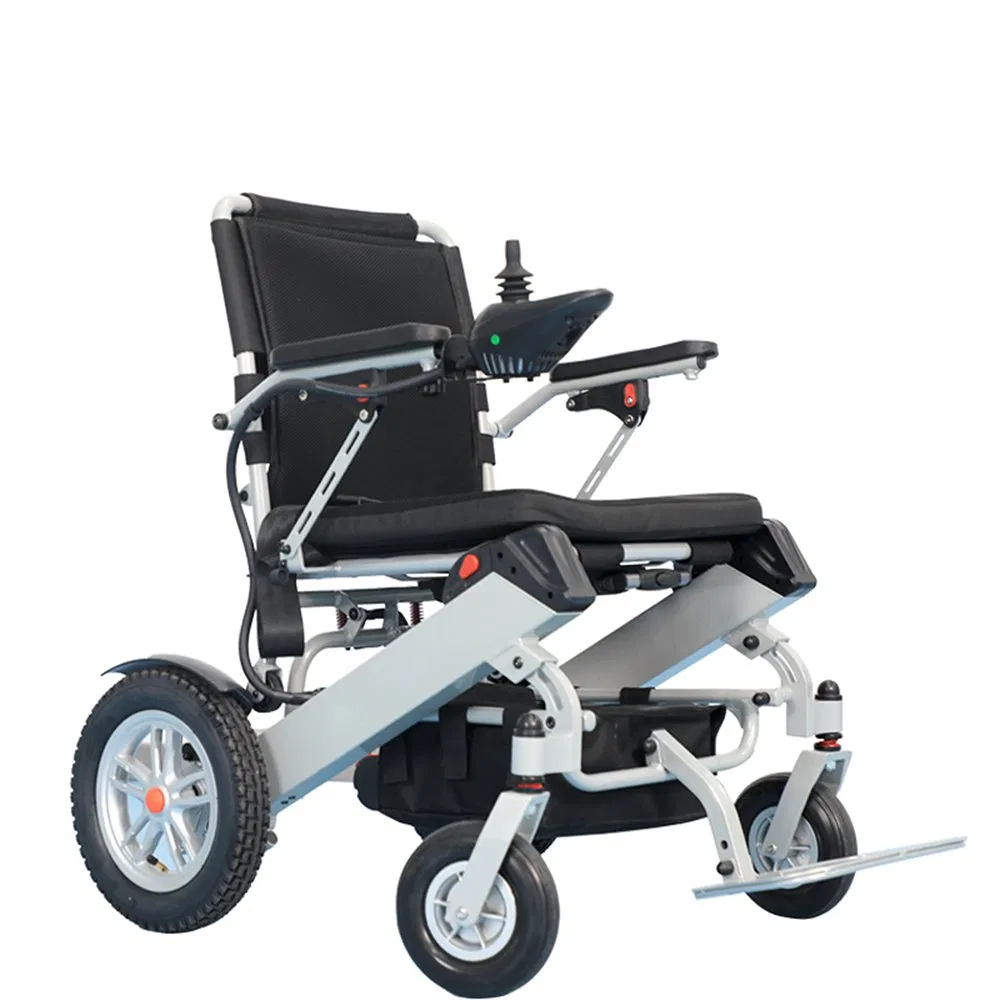 Compact Foldable Frame Smallest Indoor Power Electric Wheelchair