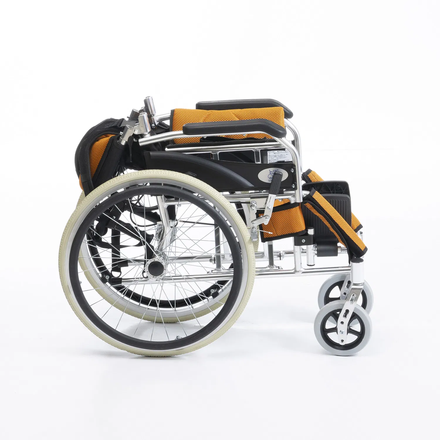 Compact Self Propelled Pediatric Aluminium Manual Wheelchair for Children 12 Inch Seat Width