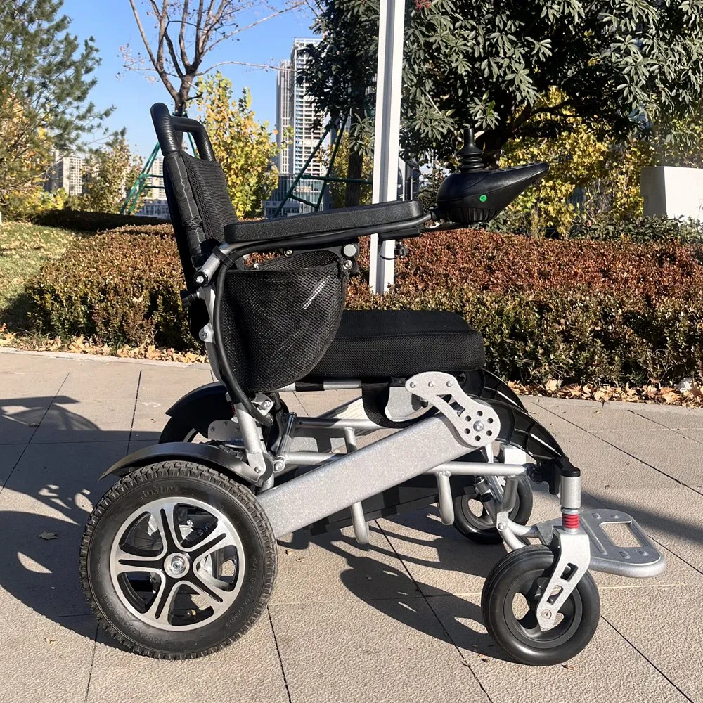 Electric Wheelchair, Power Wheelchair, Suspension System, Indoor and Outdoor