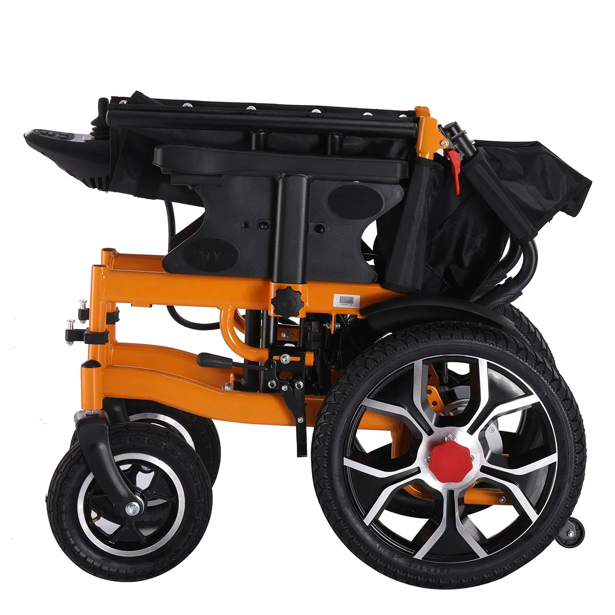 ODM Customized ISO Approved for Disabled All Terrain Manual Foldable Lightweight Electric Wheelchair