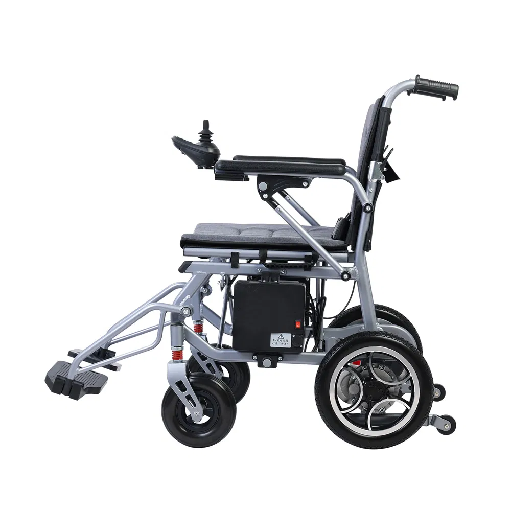 Discounted Price Manufacturer Customizable Wholesale Silla De Ruedas 400W Motor Portable Folding Electric Motorized Power Wheelchair for Medical Handicapped