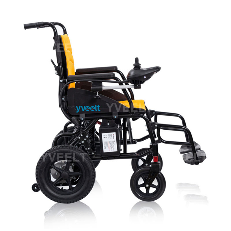 2024 Foldable Electric Wheelchair Portable Motorized Wheel Chair 500W Powerful Motors Lightweight Wheelchair