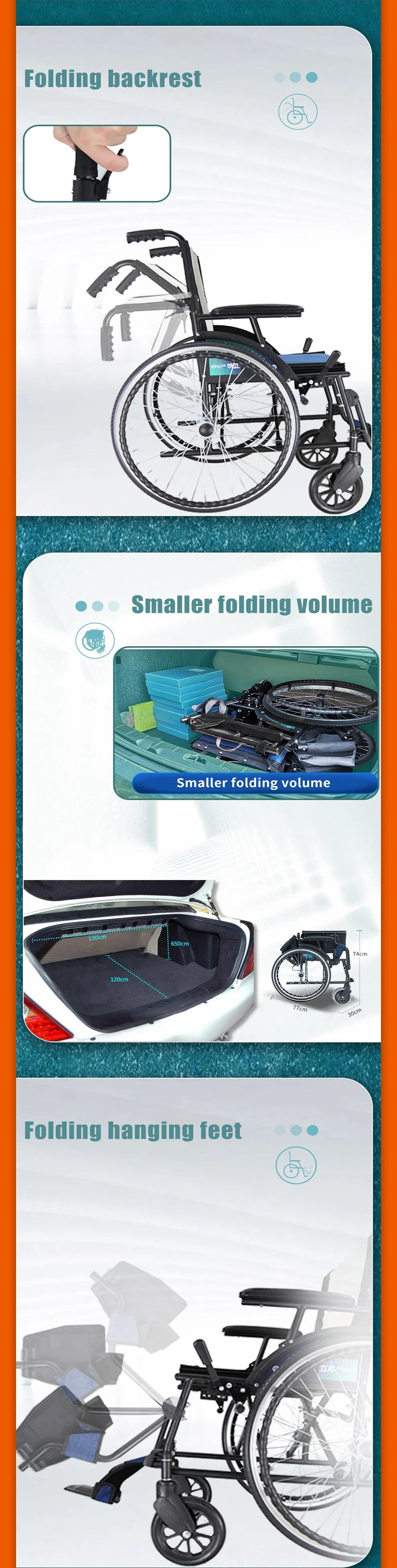 Manual Wheelchair View 3