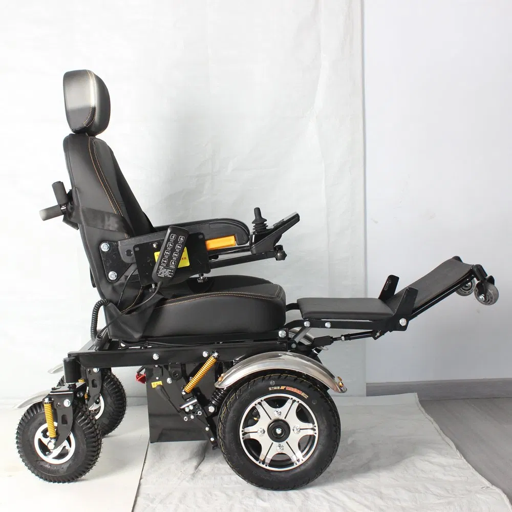 Manufacturer Price Front Wheel Drive Luxury Reclining Electric Standing Wheelchair
