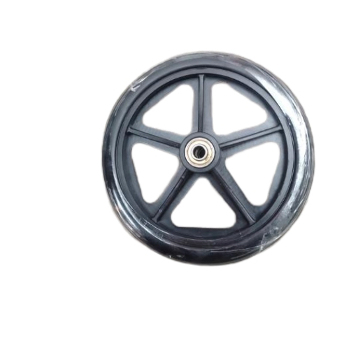 Wheelchair Accessories, Front Wheels, Solid Tires with Bearings, 6-Inch and 7-Inch Special Wheels, Universal Universal Universal Wheels, Silent