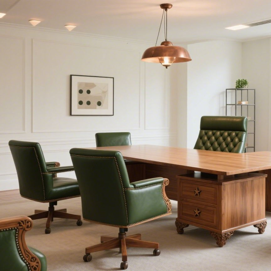 High Back Luxury European Style Modern Office Manager Chair for Office Furniture