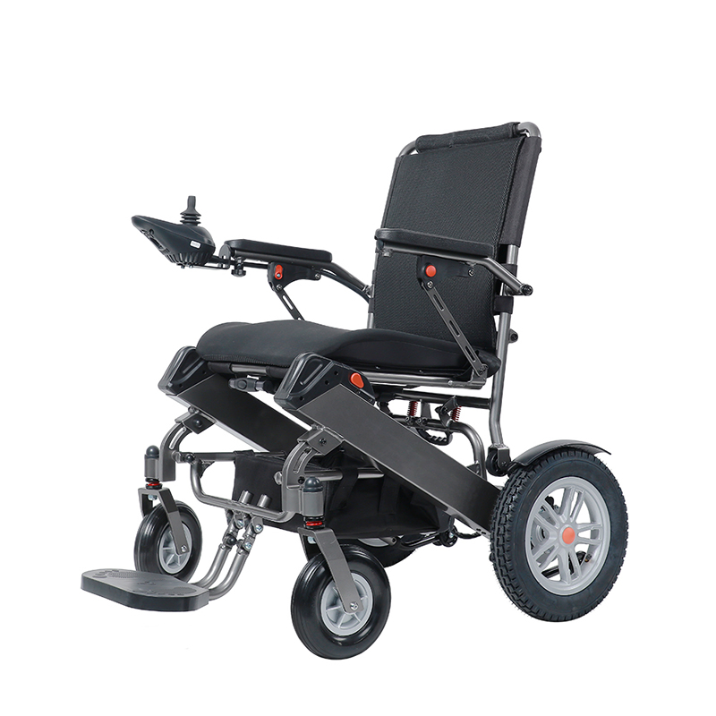 Lightweight Ergonomic Conforms Back Waist Providing Comfortable Seating Experience Foldable Electric Wheelchair Zn-035-127