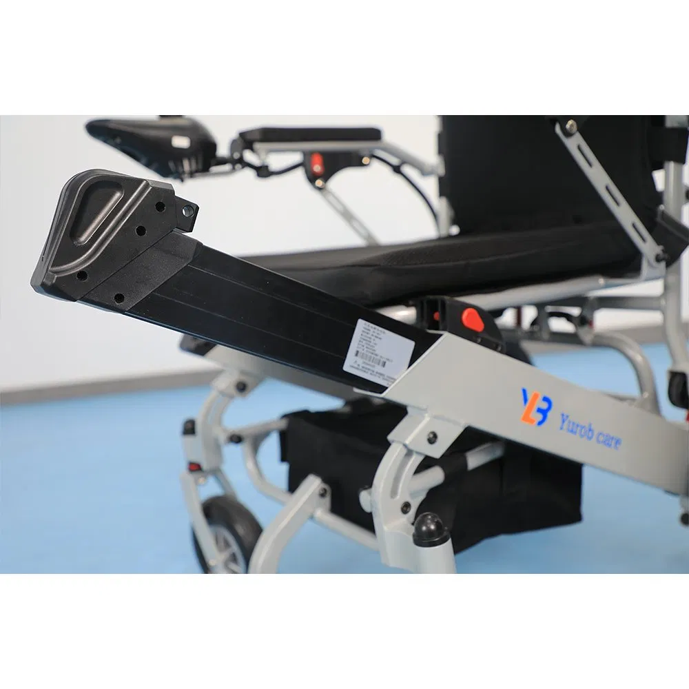 Compact Foldable Frame Smallest Indoor Power Electric Wheelchair