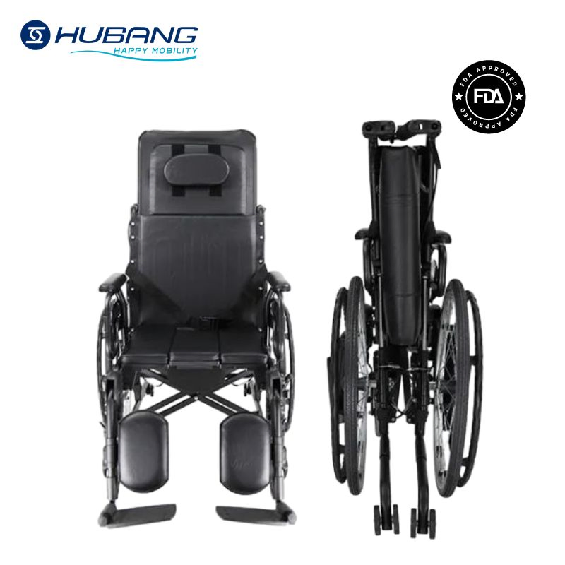 Physical Therapy Medical Equipment Healthcare Heavy Duty Durable Strong Manual Reclining Rehabilitation Wheelchair
