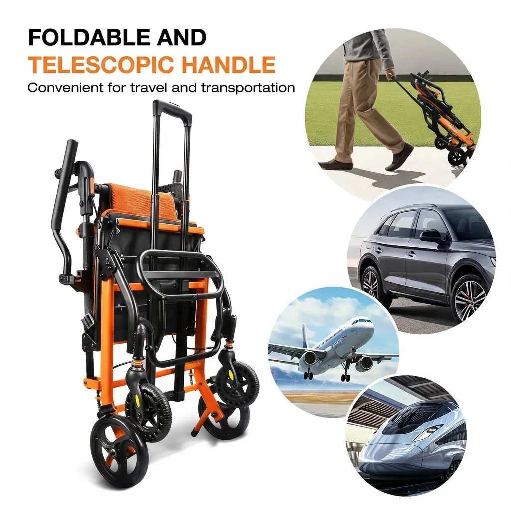 Transport Chair Detail 4