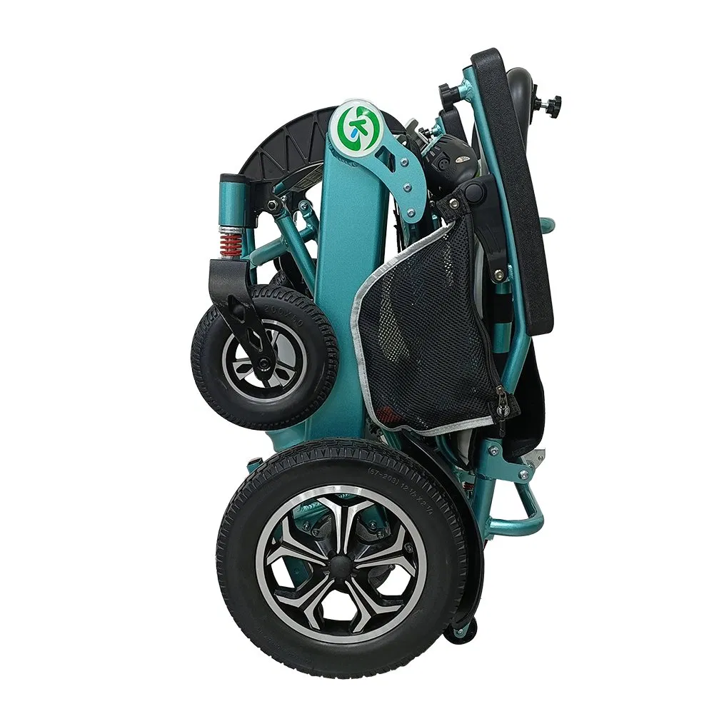 302 Foldable Reclining Medical Electric Wheelchair for Elderly - New Design