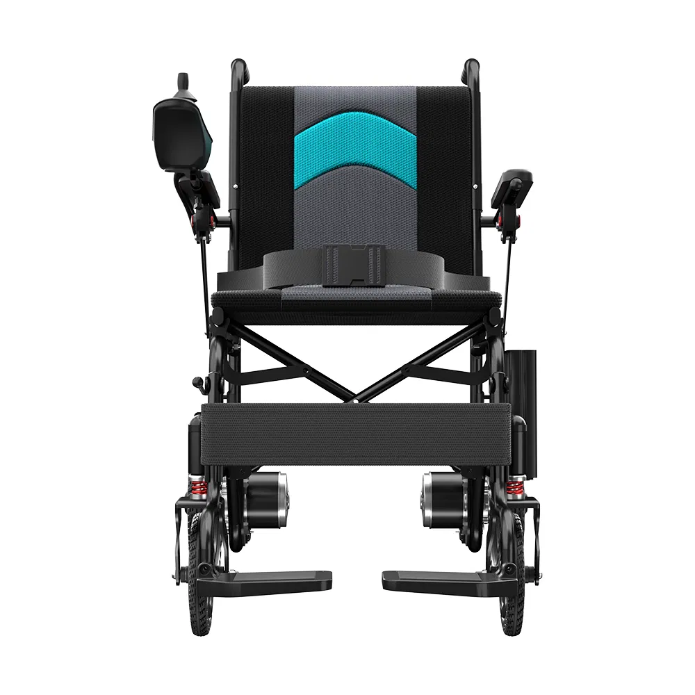 Aluminum Alloy Foldable Wheelchair for Rehabilitation Centers