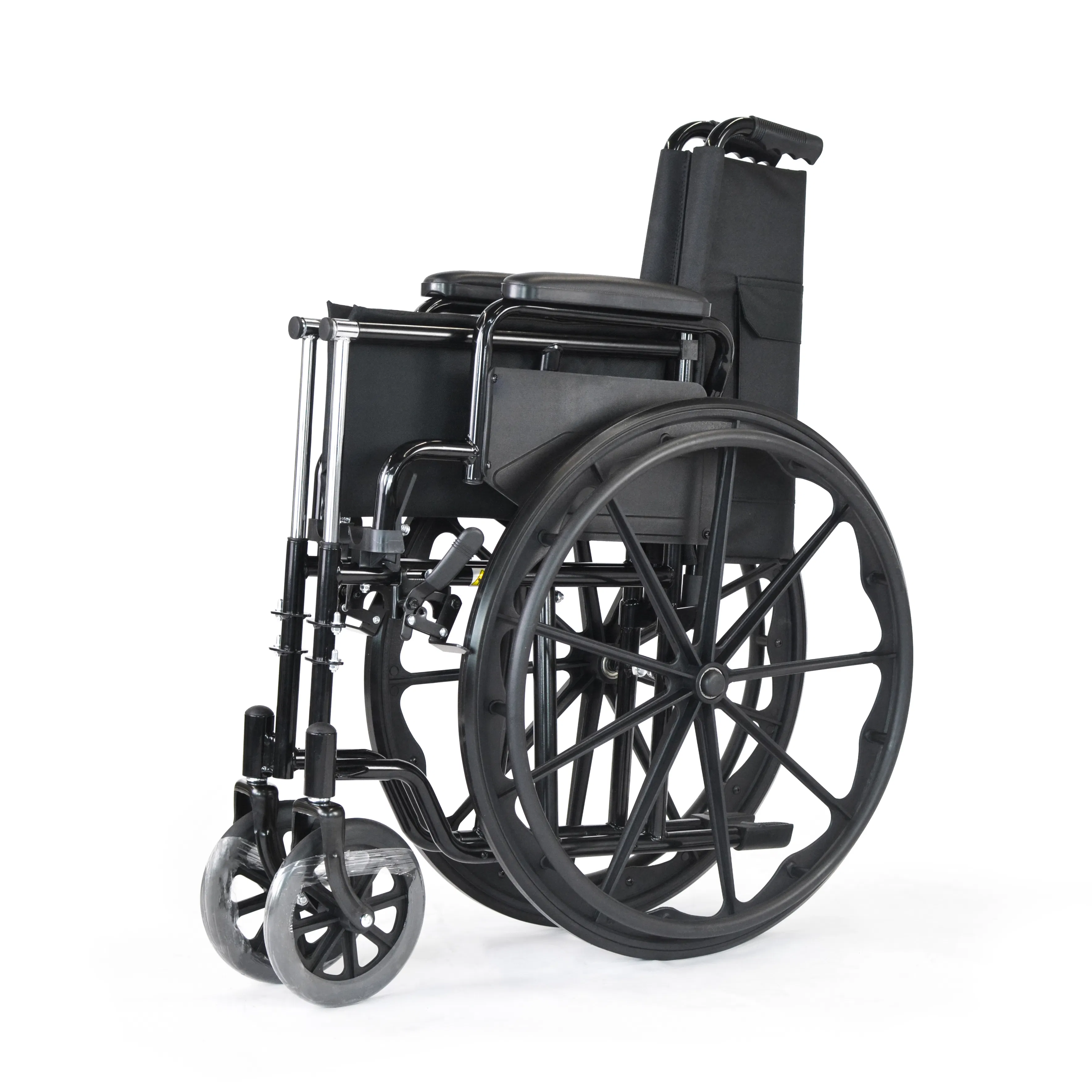 Lightweight Folding Wheelchair, Adjustable Design by Wheelchair Supplier, Manual Wheelchair
