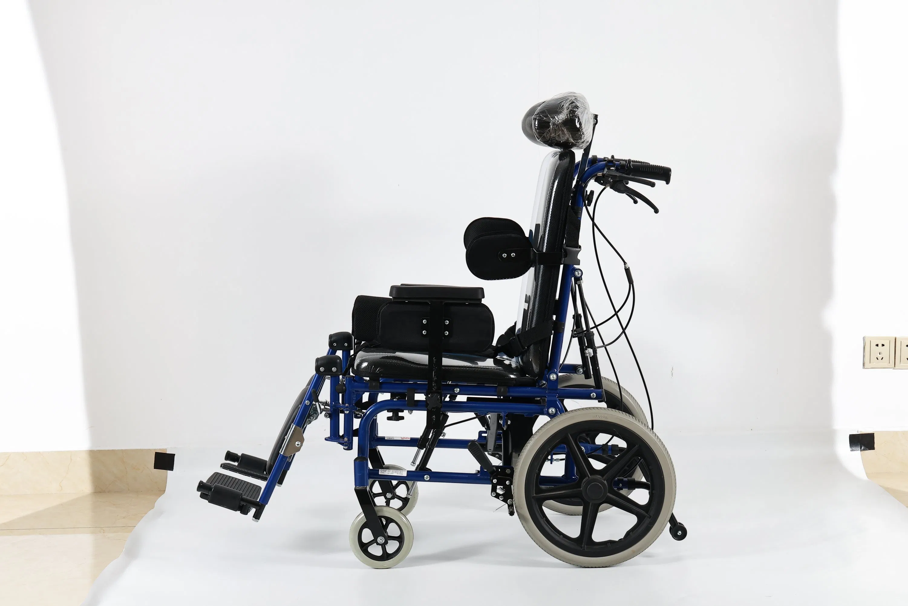 Tilting and Reclining Aluminium Cerebral Palsy Wheelchair Adult and Children Size Available