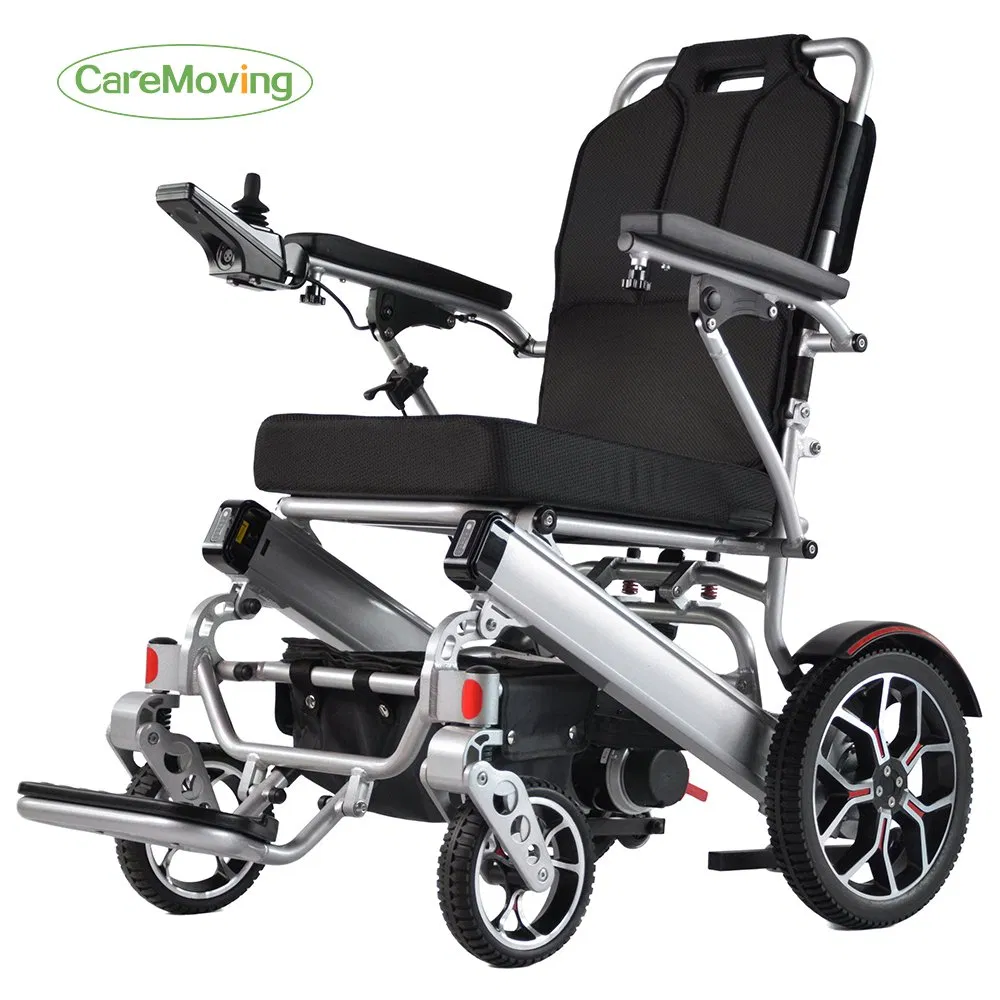 Tilt-in-Space Power Wheel Chair Multifunction Fold Electric Reclining Wheelchair for Handicapped Load 150kg/330lbs