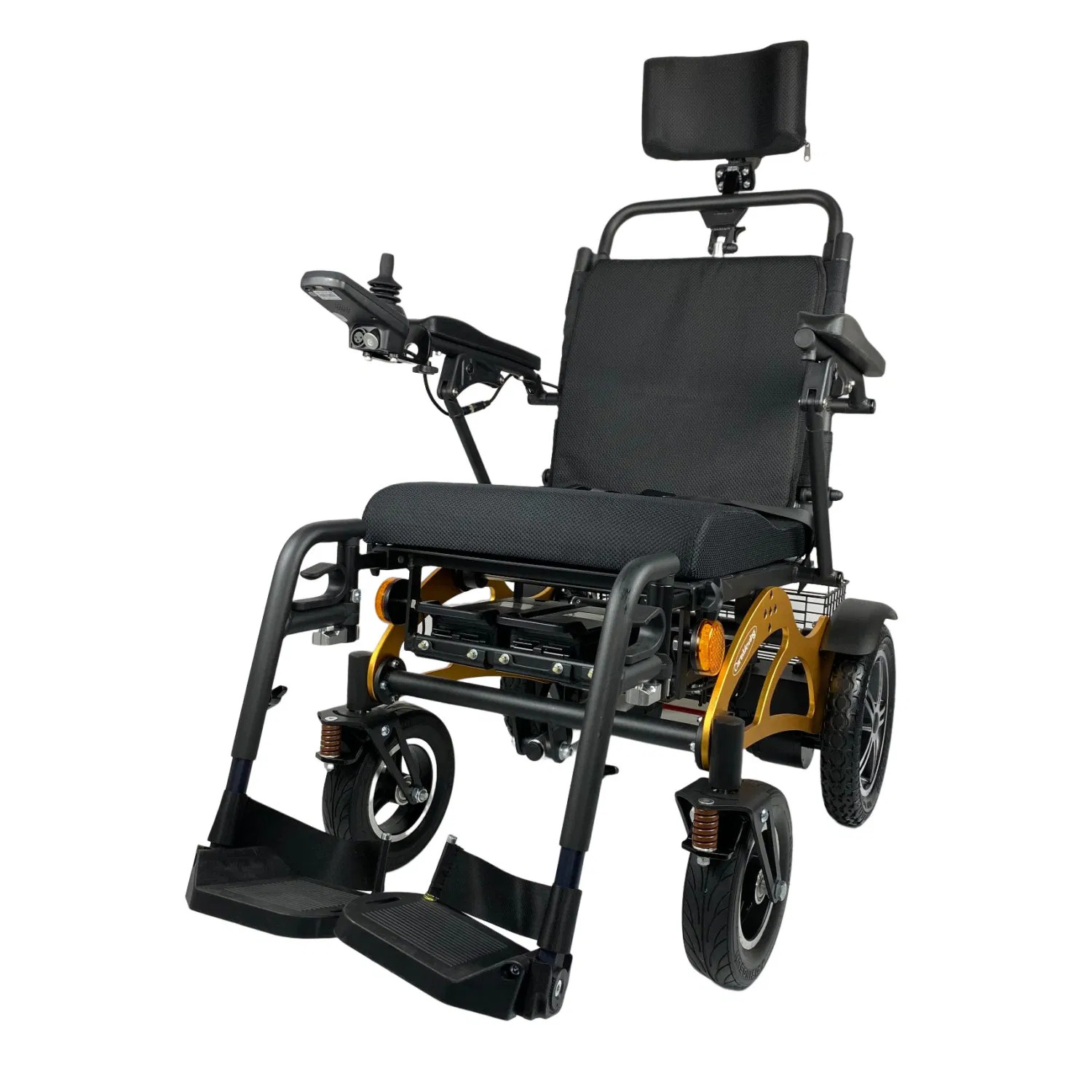 Debut D03 Tilt-in-Space Wheelchair Manufacturer Foldable Disabled Reclining Electric Wheelchair