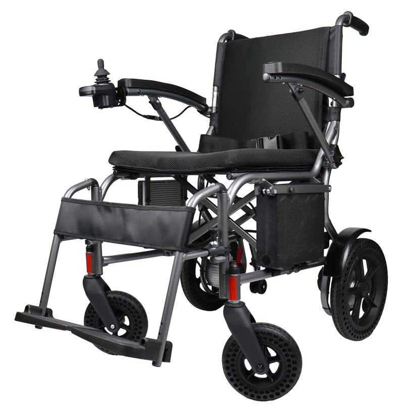 Remote Control Light Folding Aluminium Portable Power Electric Wheelchairs for Adults