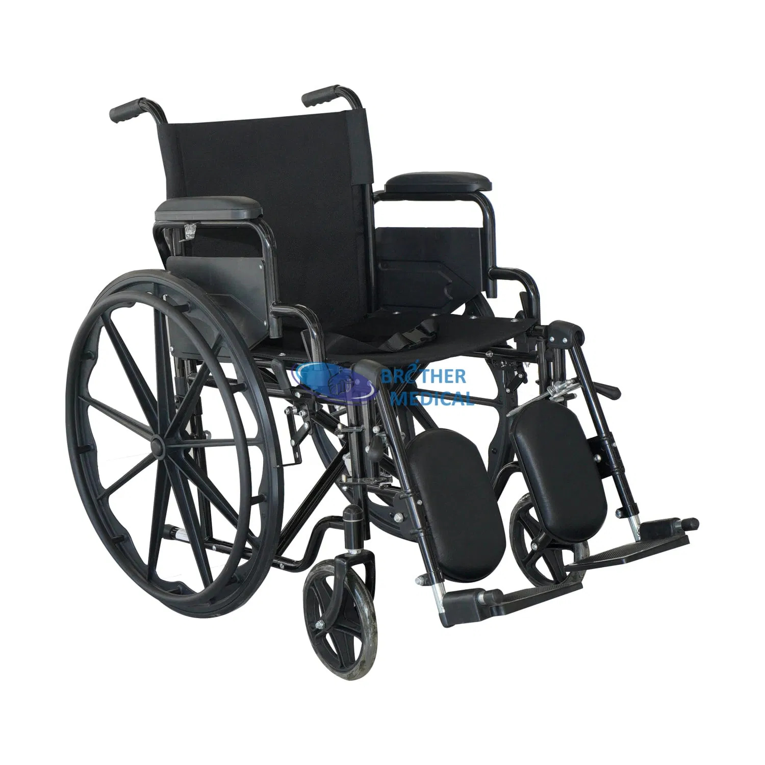 Bariatric Heavy Duty Manual Wheelchair with Ergonomic Design for Comfort