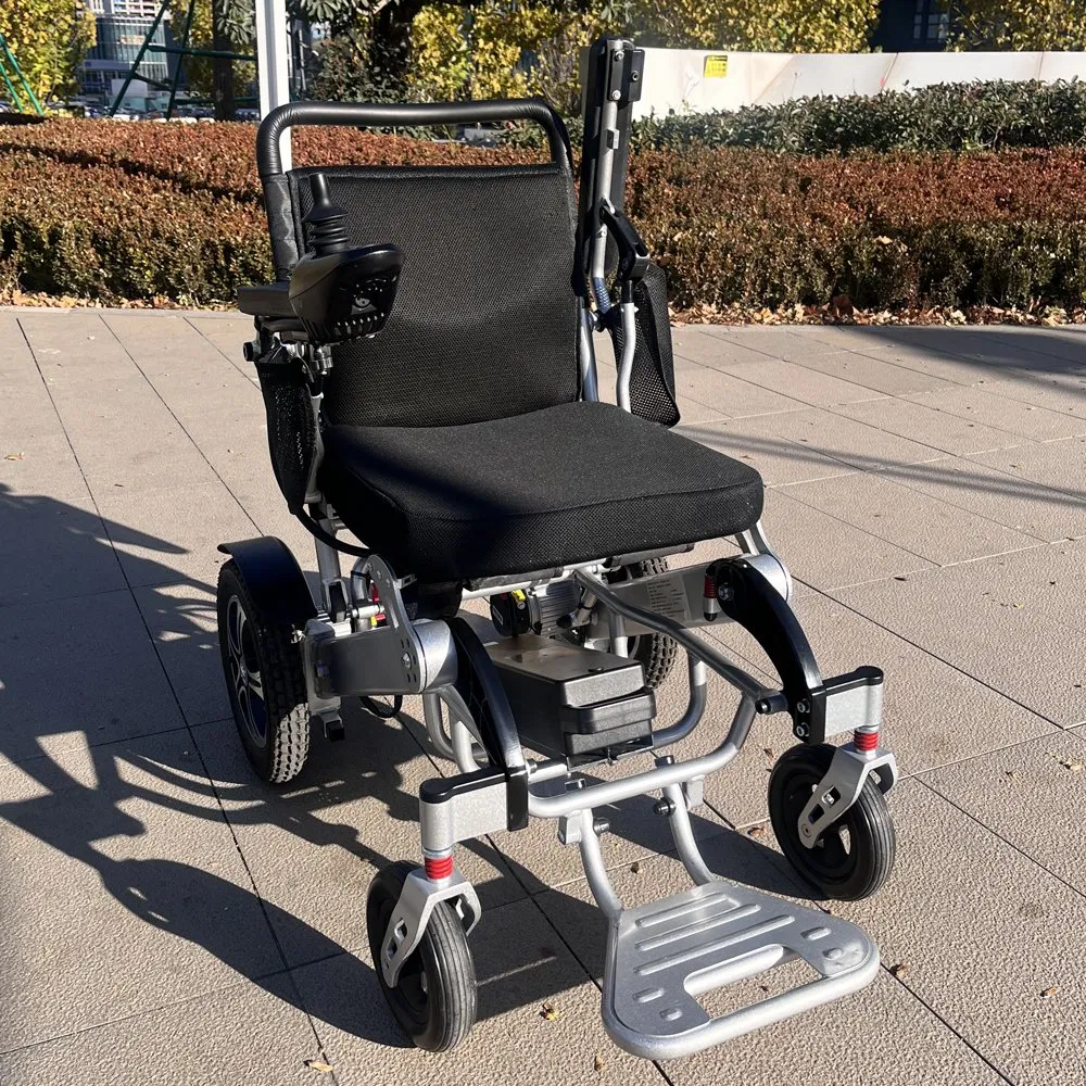 Electric Wheelchair, Power Wheelchair, Suspension System, Indoor and Outdoor