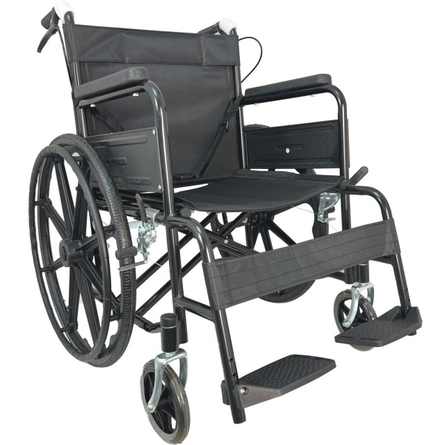 Manual Wheelchair for Elderly Pregnant Women Disabled-Folding Lightweight Portable Installation-Free CE Certified