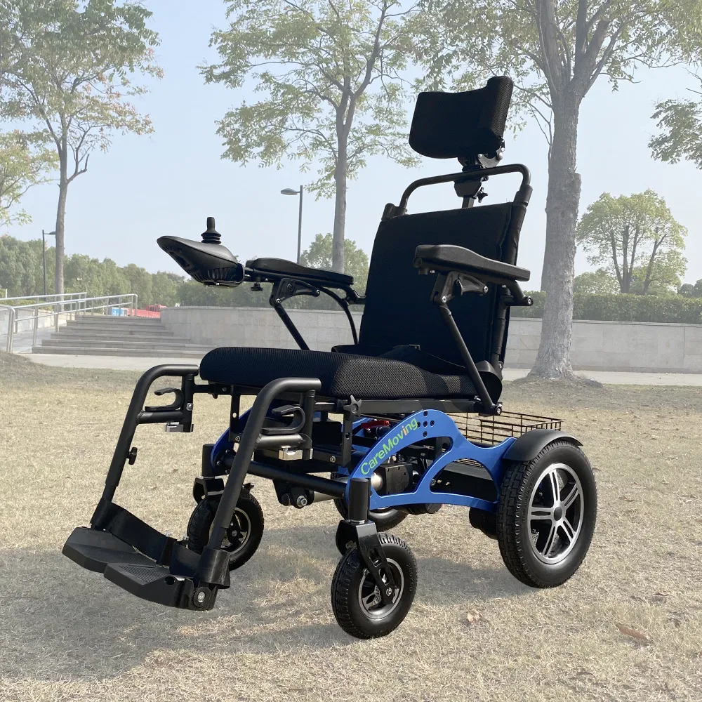 Tilt-in-Space Wheelchair with 40° Backrest Adjustment