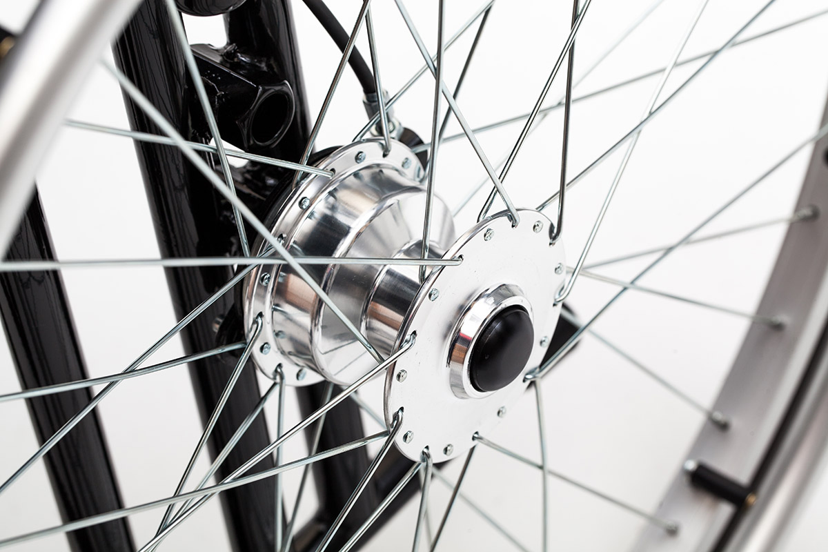 Steel Manual, Heavy Duty with Drum Brake, Spoke Wheel, Wheelchair (YJ-010Q)