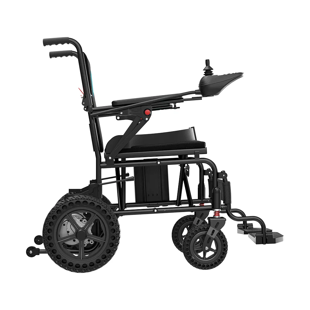 Aluminum Alloy Foldable Wheelchair for Rehabilitation Centers