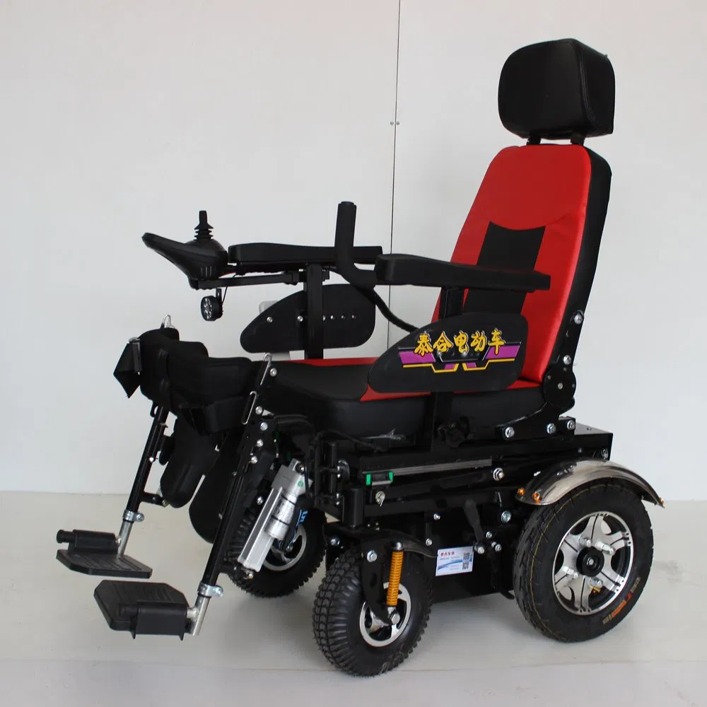 Disabled Medical Equipment Reclining Lifting Standing up Automatic Electric Wheelchair