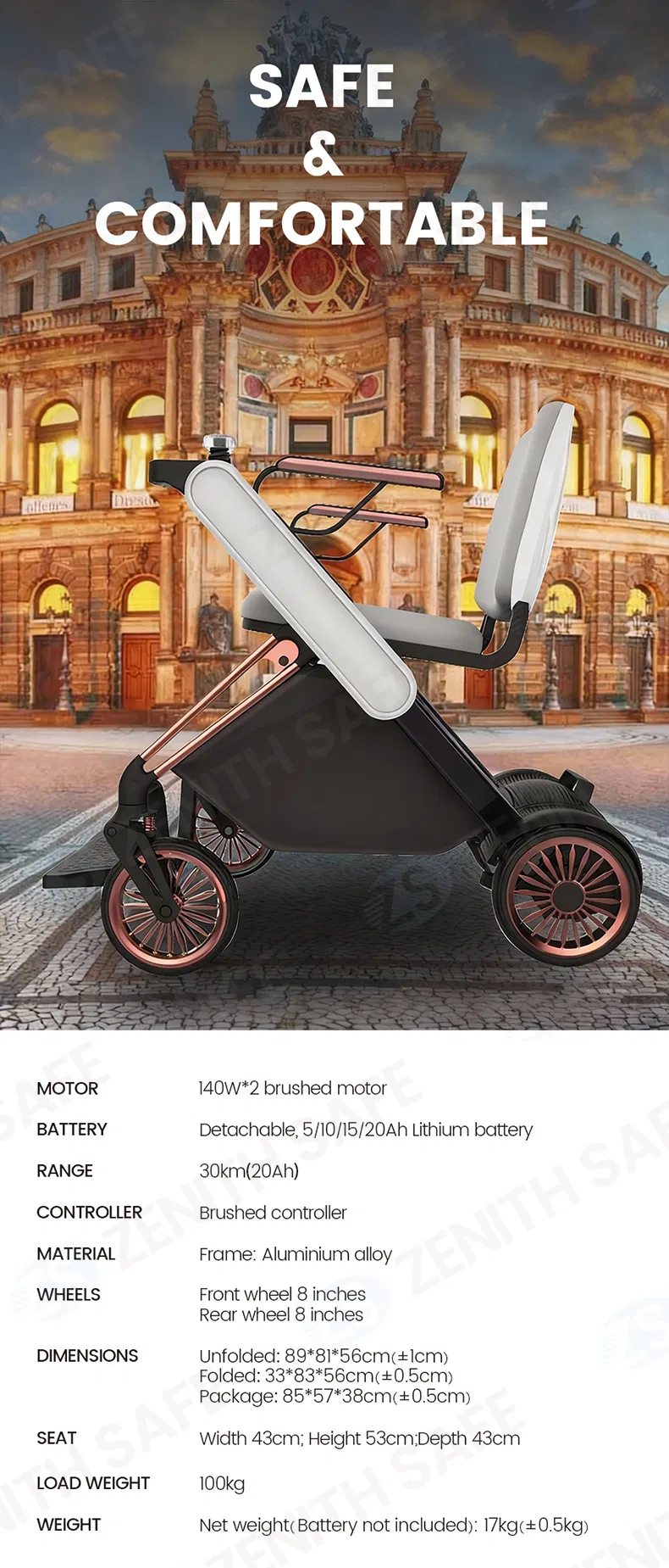 Electric Scooter H7 Details