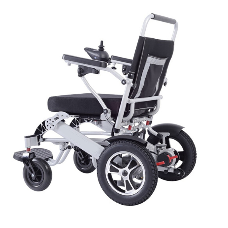Economic Compact Folding Power Wheelchair for Travel and Outdoor Use