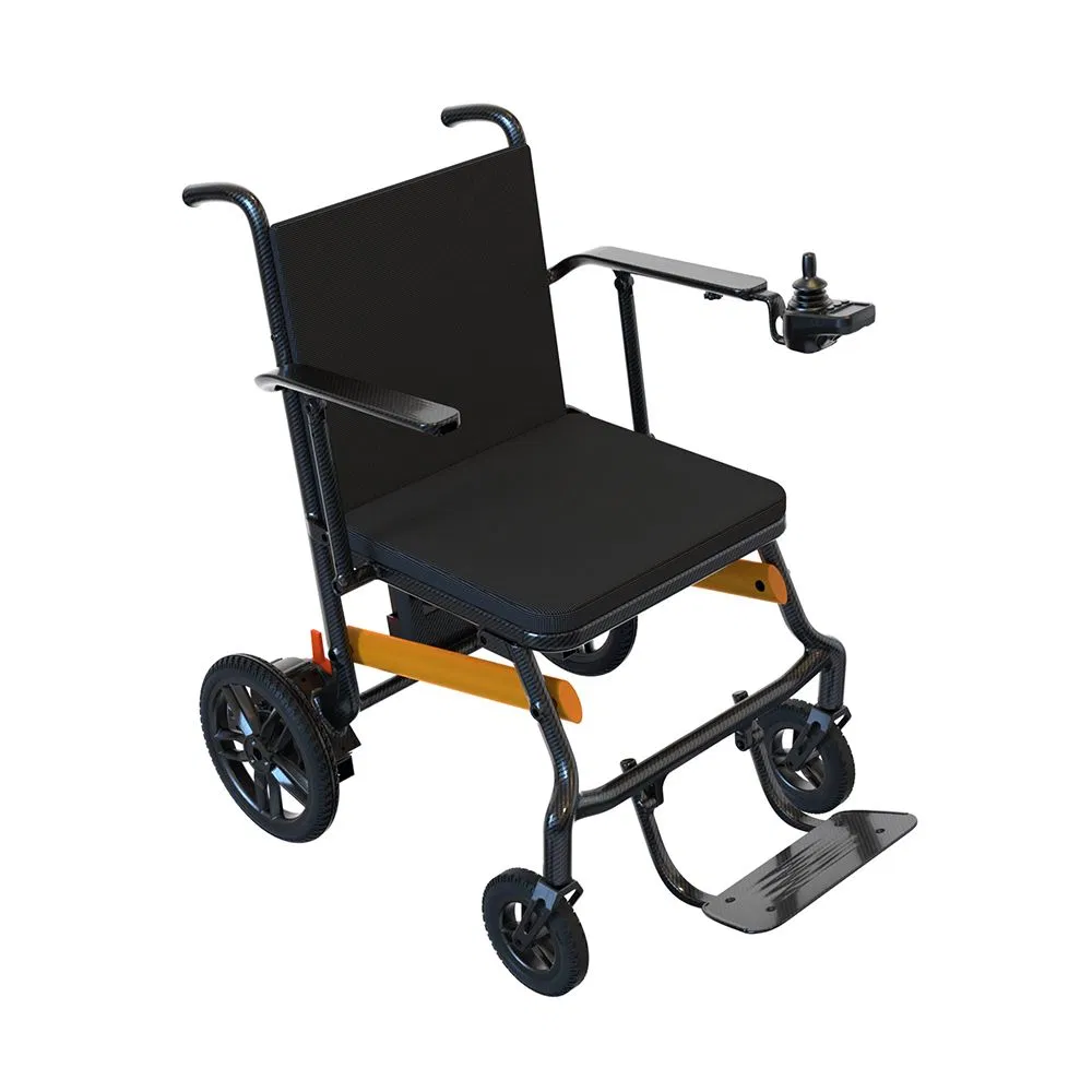 Factory Price Carbon Fiber Folding Wheelchair Stair Climbing Electric Wheelchair for Hospitals