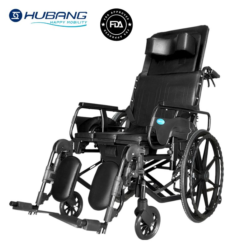 Physical Therapy Medical Equipment Healthcare Heavy Duty Durable Strong Manual Reclining Rehabilitation Wheelchair