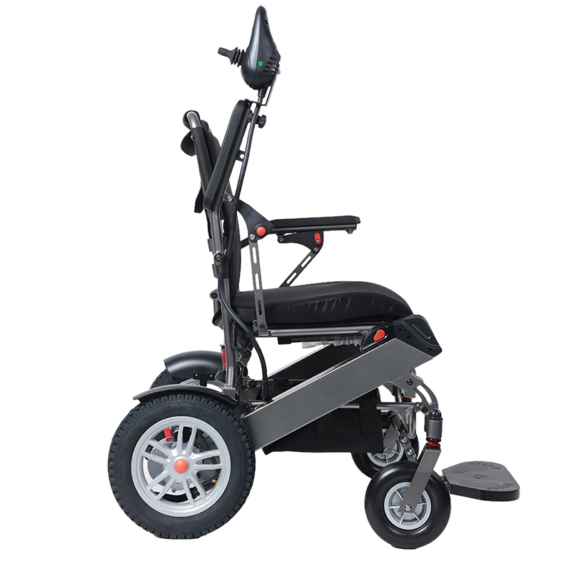 Lightweight Ergonomic Conforms Back Waist Providing Comfortable Seating Experience Foldable Electric Wheelchair Zn-035-127