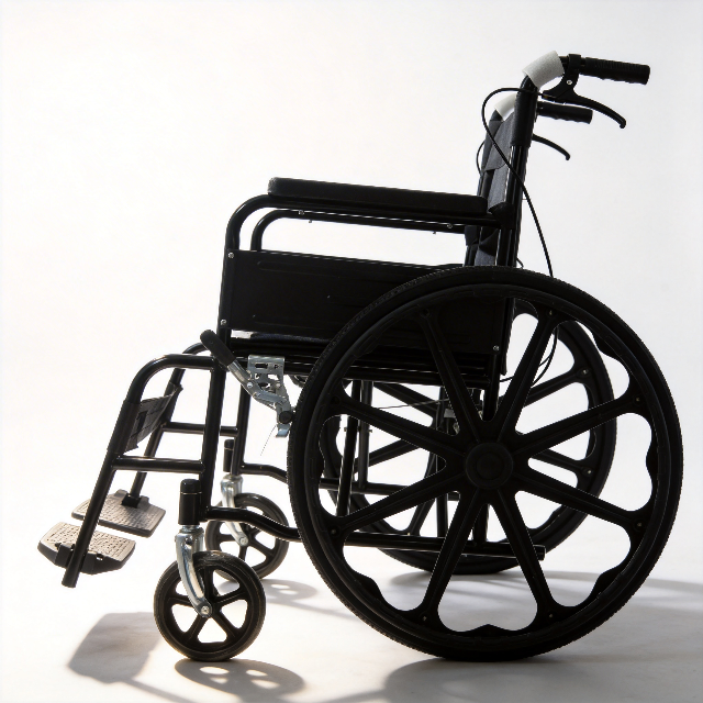 Manual Wheelchair for Elderly Pregnant Women Disabled-Folding Lightweight Portable Installation-Free CE Certified