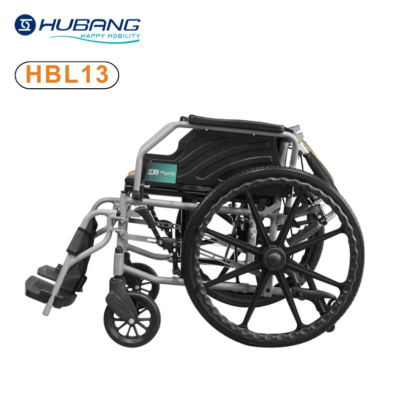 Disabled Caremoving Handcycle Manual Wheelchair Lightweight Quality Foldable for Travels