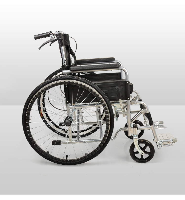 Wholesale Folding Manual Standing Wheel Chair Rollator Walker Light Weight Wheelchairs for The Disabled