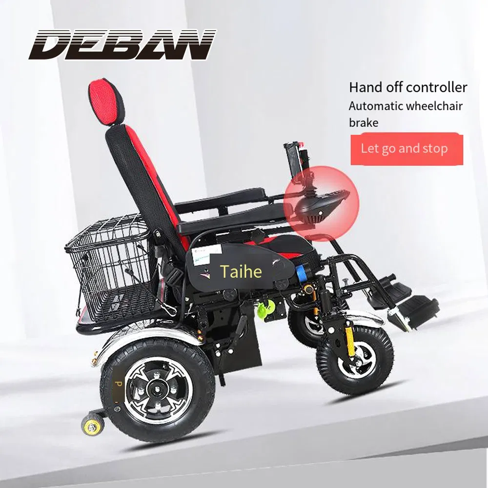 Fauteuil Roulant China Manufacturer Adjustable Height Electric Motor Powered Standing Wheelchairs for Old People and Handicapped